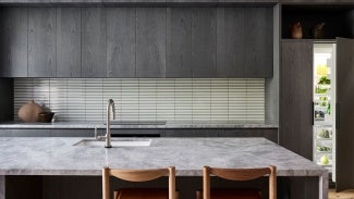 Kitchen in Fisher & Paykel Brooklyn mass timber project
