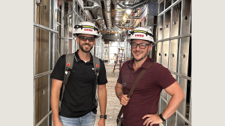 James Bucci on a project site