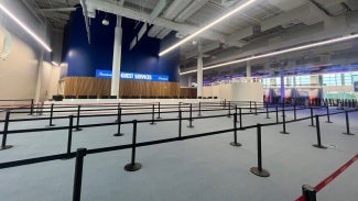 Interior shot of PortMiami