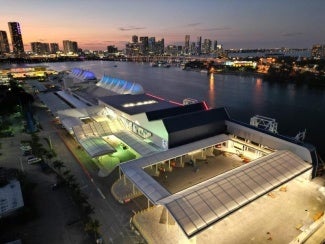Exterior shot of PortMiami