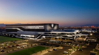 The Raiders practice facility, exterior shot