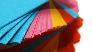 Colorful paper