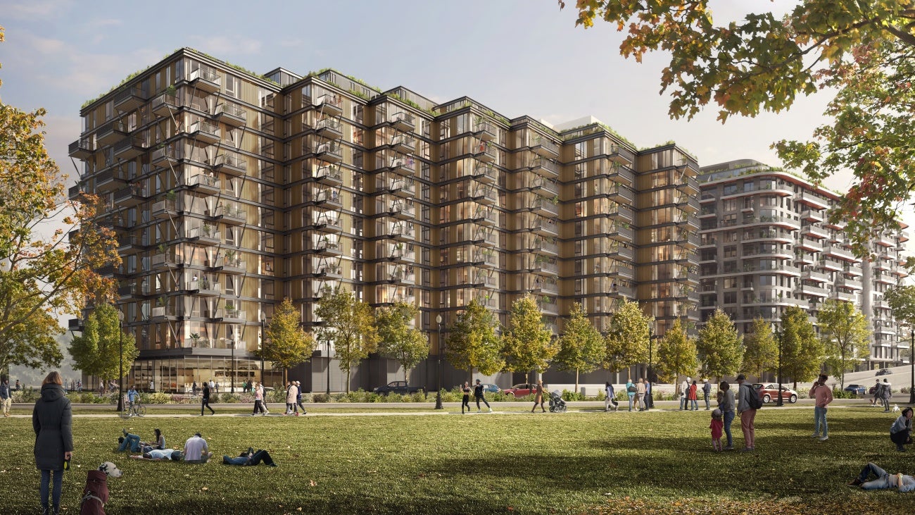 D.C.'s largest mass timber project is coming to the new Bridge