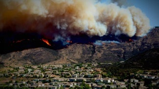 Image of eruption