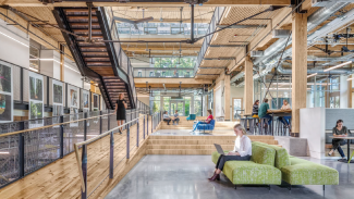 The Kendeda Building for Innovative Sustainable Design in Atlanta by the Miller Hull Partnership, Lord Aeck Sargent, a COTE Top Ten 2021 award winner