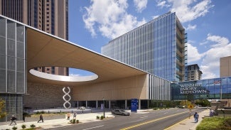 Winship Cancer Institute at Emory Midtown brings more than 455,000 square feet of integrated inpatient, outpatient, and research facilities to the Emory University Hospital campus and Winship Cancer Institute.