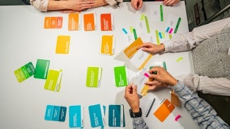 lpa rainbow colored card deck sustainability planning