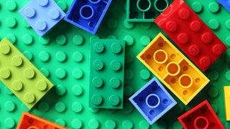 Legos in several colors