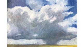 Painting by Roy Decker