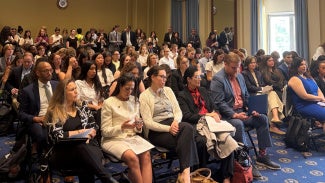 Audience attending RISE Rule briefing