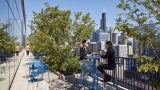 800 Fulton Market exterior balcony