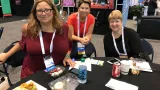 Georgi Ann Bailey at a conference