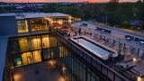 Woodward lofts rooftop lounge