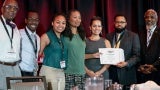BERESFORD, ALONGSIDE FELLOW BMORE NOMA FOUND MEMBERS, RECEIVE CHARTER AT THE 2017 NOMA NATIONAL CONFERENCE.