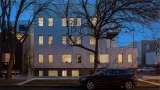 Exterior of a 2016 West Rice Street, Chicago at dusk