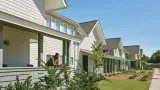 A row of houses that are part of the Reserves At Gray Park project.