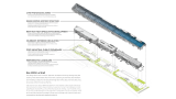 Diagram of the adaptive reuse strategies to the mill's sheet metal skin. 