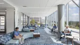  IN PUBLIC SPACES SUCH AS PATIENT CHECK-IN AND WAITING AREA, VISITORS ARE GREETED BY A WELCOMING, CALM AND LIGHT-FILLED SPACE TO CREATE A CLEARLY-DEFINED ENVIRONMENT. 