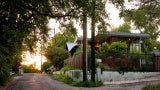 Completed in 2020, the home is a pilot project for the PHIUS 2018+ Source Zero standard and one of the first Passive House projects located in a hot, humid climate.