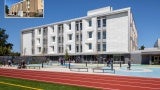 The brutalist 1960s-era building was recreated as a diverse “learning landscape” with a primary focus on civic presence, community connectivity, and student experience.