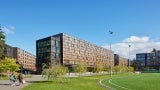 The residences create a vibrant living-learning community for upwards of 2,000 students, fostering engagement and connection through dining, instruction, meeting, and recreation spaces. 