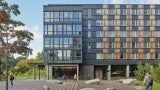 The design process included a rigorous study of wood weathering patterns and drivers, guiding the rainscreen development and ensuring long-term success in both aesthetics and limited maintenance. 
