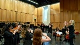 Music performance in the auditorium