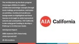 AIA California is building upon their Architecture by the Book program for Architecture Week.