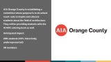 AIA Orange County is celebrating Architecture Week by visiting schools and distributing AIAOC coloring books.