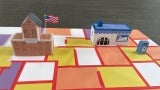 Structures made for AIA Fort Worth's Box City event