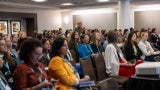 Sold out room full of female leaders during a breakout session at WLS 2025 in Atlanta