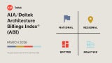 The AIA/Deltek Architecture Billings Index® (ABI) is a diffusion index derived from the monthly Work-on-the-Boards survey, conducted by the AIA Economics & Market Research Group.