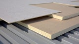 An HD polyiso coverboard over polyiso insulation.