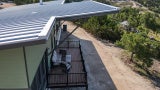 The deck of VISION House Austin