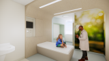 A pediatric safe room