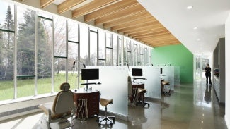 Ortho clinic building interior