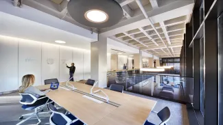 UCLA Pritzker Hall Modernization Second-Floor Mezzanine