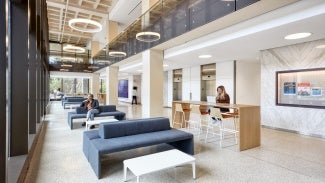 UCLA Pritzker Hall Modernization Lobby