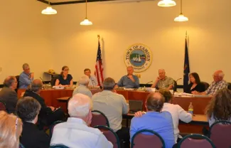 TOWN OF CAMDEN PLANNING BOARD MEETING, FALL 2013