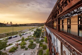 Balcony overlook