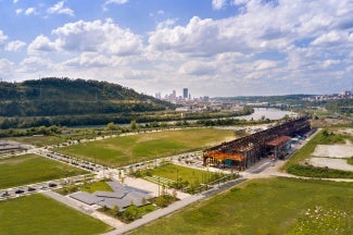 Aerial view of Mill 19