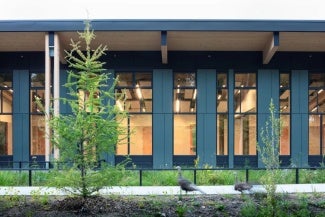 Exterior view of Westwood Hills Nature Center.