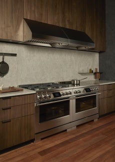 Closeup of ovens in The Professional Kitchen