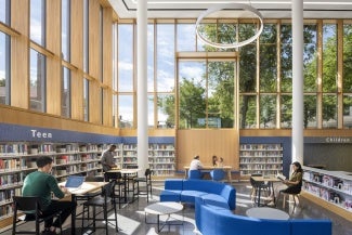 2022 COTE Award Winner Roxbury Branch of the Boston Public Library Renovation