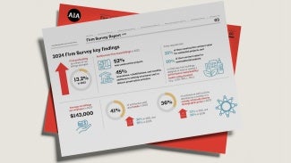 Firm survey mockup