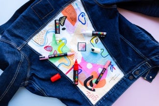 Water-based paint markers suitable for most art and craft projects on over 50 surfaces,