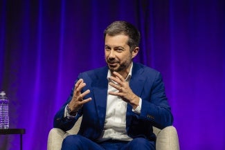 pete buttigieg aia conference on architecture & design 2025