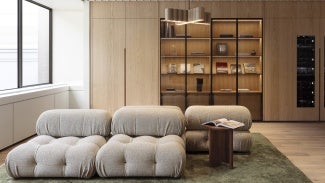 A pleasant-looking living area