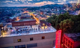 Ohringer rooftop July 4th party 