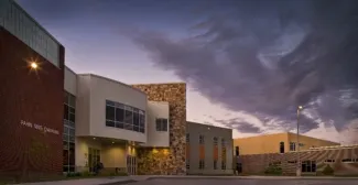 school built for native american reservation students south dakota